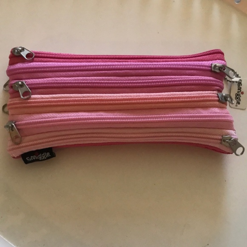 NWT zipper pencil case or cosmetic bag
